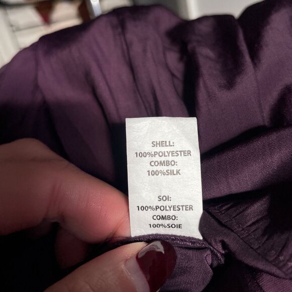 Ramy Brook Faretta Cold Shoulder Top Merlot Size Medium NEW NWT - Picture 6 of 8